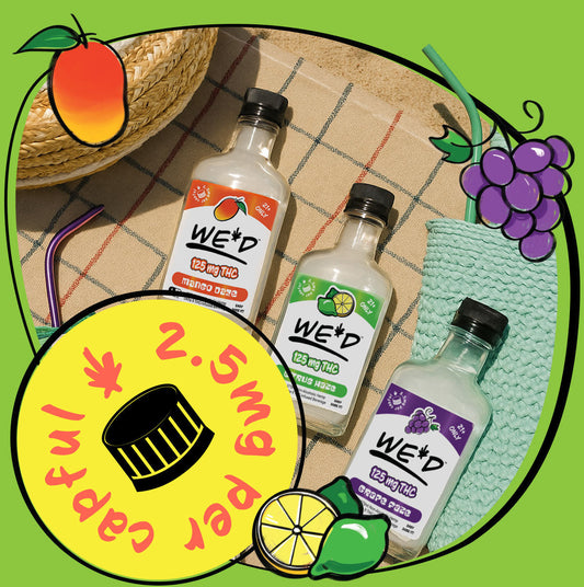 WE*D Redefines Cannabis Consumption with Precision-Dosed Smoke-Free Beverages